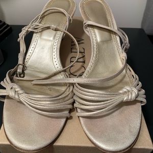 JCrew Kitten Heel Sandals